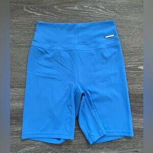 Gymshark Whitney Simmons Optimist Blue Cycling Shorts (Medium).